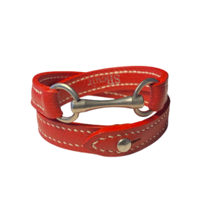 BRACELET MORS DOUBLE TOUR ROUGE BIS T3