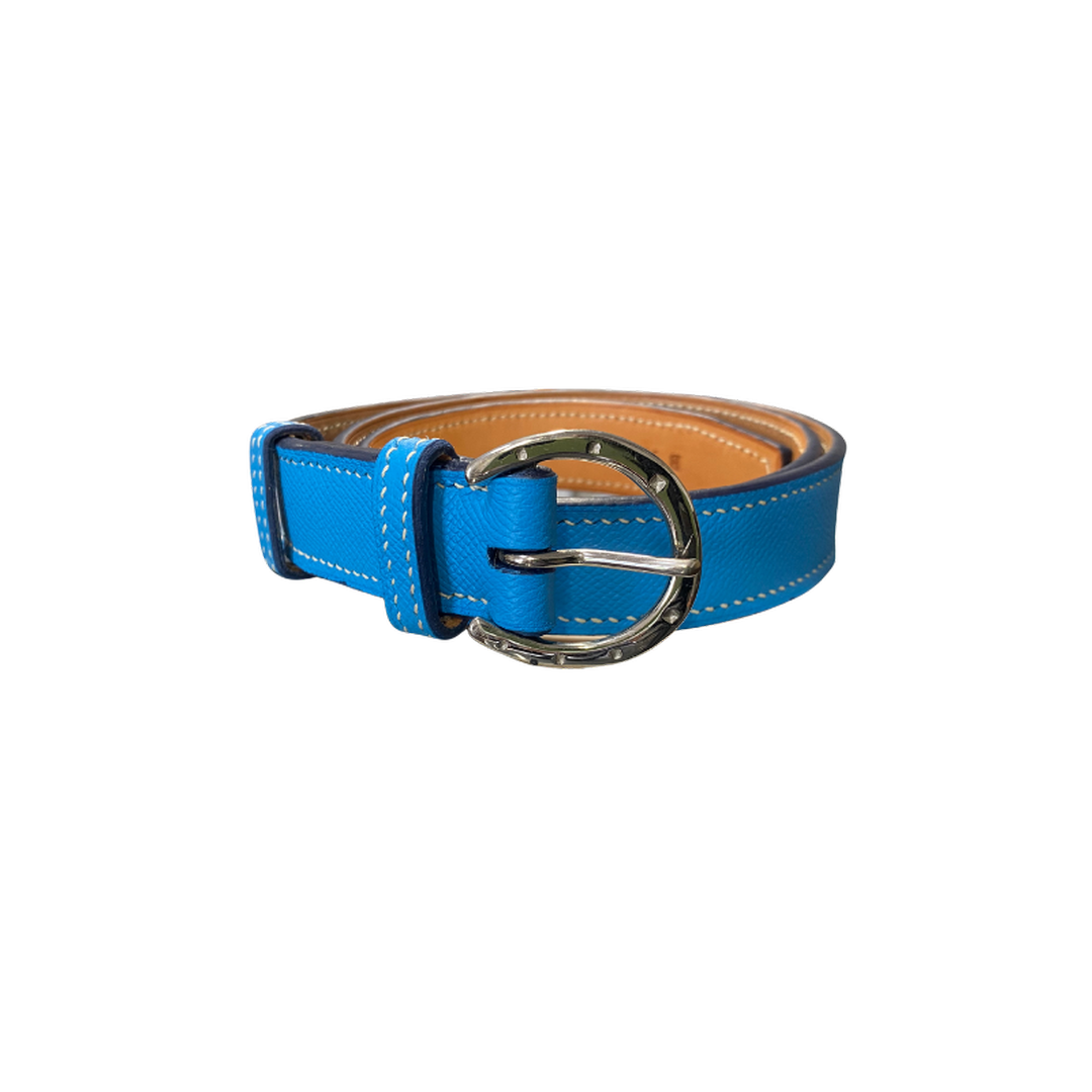 CEINTURE FER A CHEVAL DOUBLEE CIEL NATUREL BIS T89