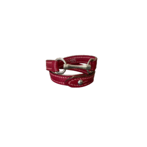 BRACELET MORS DOUBLE TOUR FRAMBOISE ROSE T3